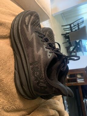 Hoka Black Trainer Shoes